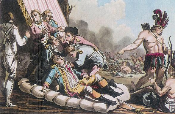 Louis XV - La mort de Montcalm