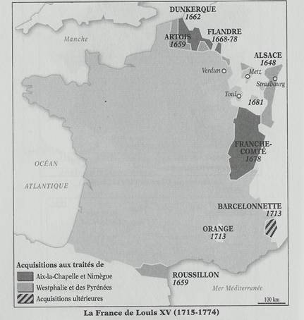 La France de Louis XV (1715-1774)